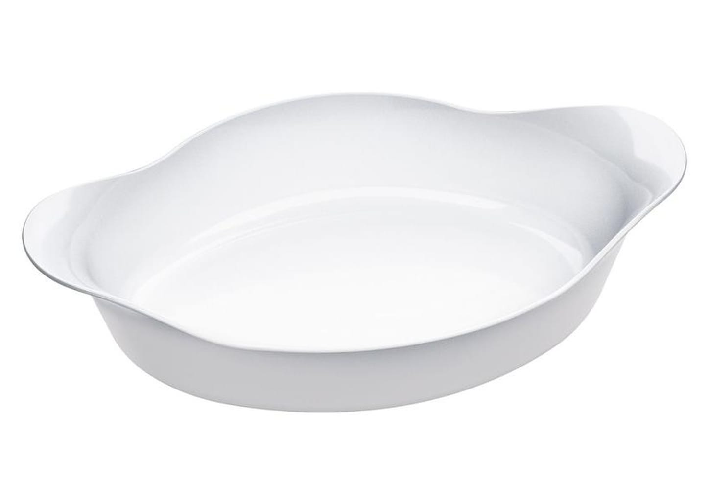 Assadeira de Vidro Oval 34cm Marinex Opaline