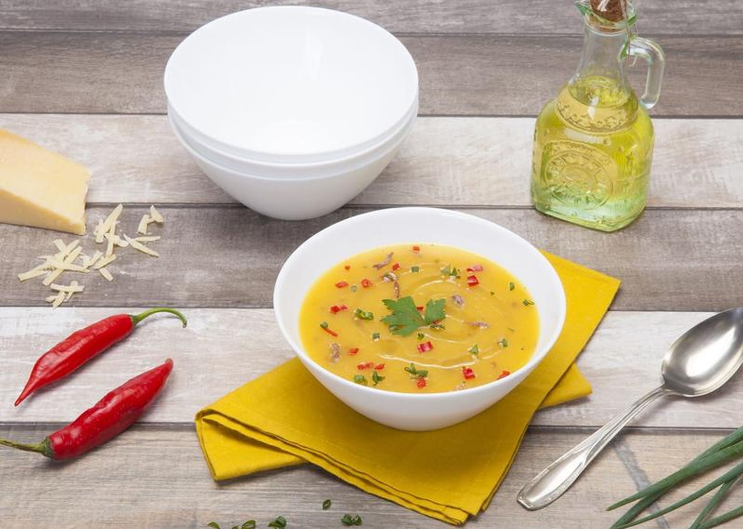 Conjunto de Tigelas 4 Peças Marinex - Opaline Blanc