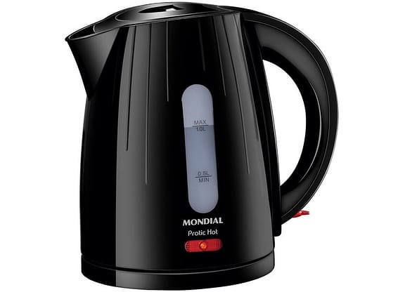 Chaleira Elétrica Mondial Pratic Hot CE-07 Preta 1L