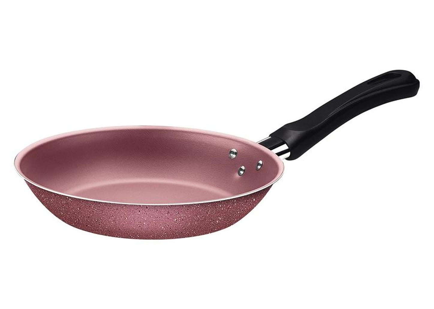 Conjunto de Frigideiras Antiaderente Tramontina de Alumínio Caribe Rosa 3 Peças