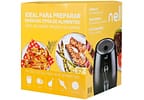 Fritadeira Elétrica sem Óleo/Air Fryer Nell Smart - Preta 2,4L com Timer