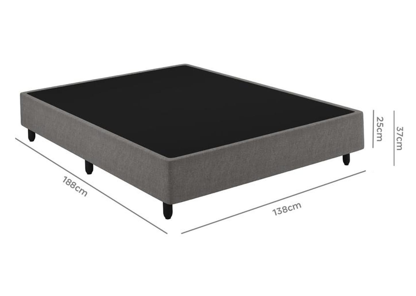 Base Cama Box Casal Plumatex 37x138x188cm Prime