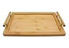 Bandeja para Servir Retangular Hauskraft Bambu 45x30cm