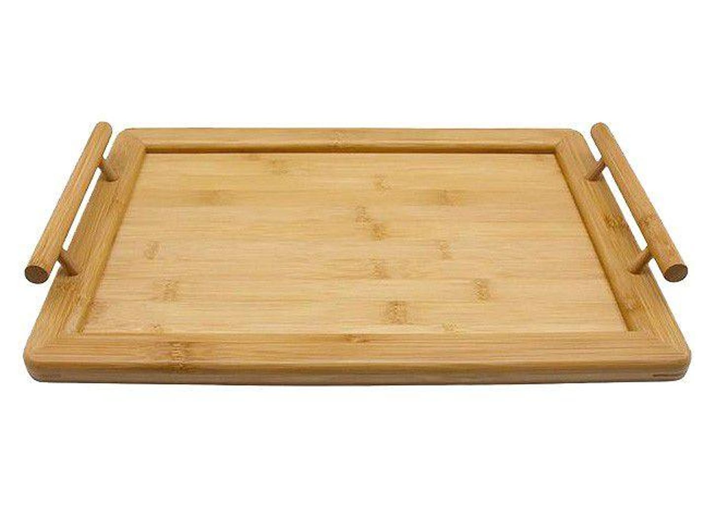 Bandeja para Servir Retangular Hauskraft Bambu 45x30cm