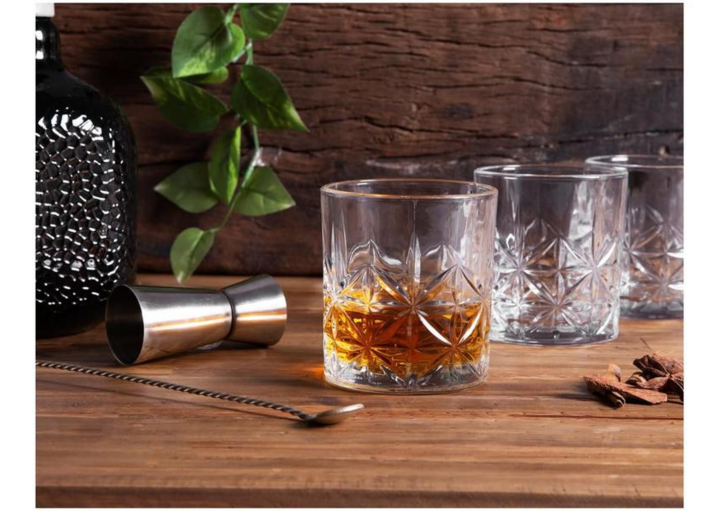 Jogo de Copos de Vidro 330ml 6 Peças Haus - Pavillion