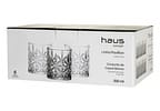 Jogo de Copos de Vidro 330ml 6 Peças Haus - Pavillion