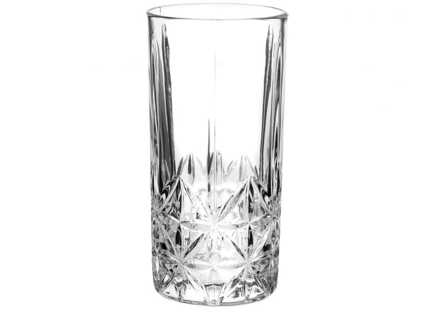 Jogo de Copos de Vidro 350ml 6 Peças Haus - Pavillion