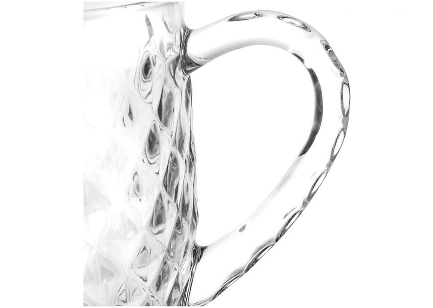 Jogo de Taças com Jarra de Vidro 7 Peças - Haus Bico de Jaca Empire