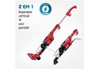 Aspirador de Pó Vertical Mondial 1100W - Turbo Cycle AP-36 Vermelho e Preto