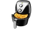 Fritadeira Elétrica sem Óleo/Air Fryer Mondial - Family-IV AF-30I Preta 3,5L com Timer