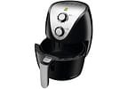 Fritadeira Elétrica sem Óleo/Air Fryer Mondial - Family-IV AF-30I Preta 3,5L com Timer