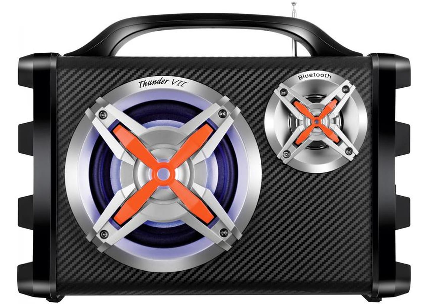 Caixa de Som Mondial MCO-09 Portátil Amplificada 100W USB com Tweeter