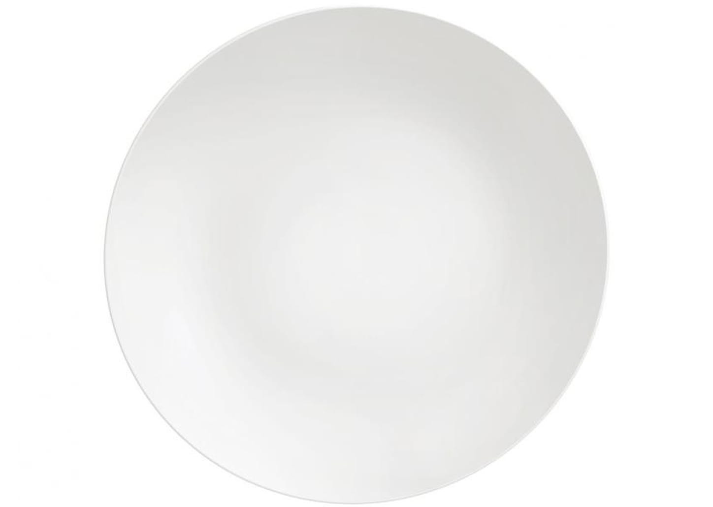 Jogo de Pratos Redondo de Porcelana Branco Raso - Tramontina Sophia 6 Peças