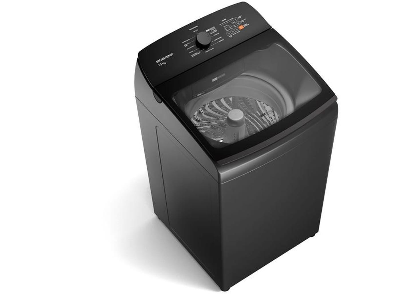 Lavadora de Roupas Brastemp 13kg Cesto Inox 12 Programas de Lavagem Platinum BWK13