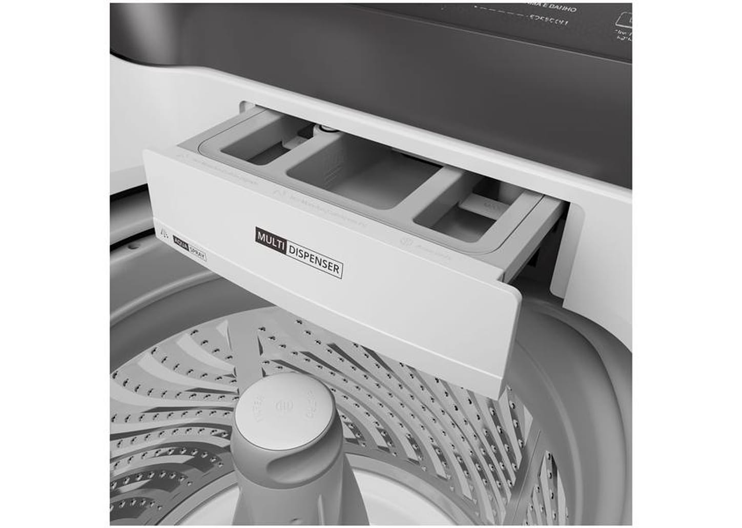 Lavadora de Roupas Brastemp 13kg Cesto Inox 12 Programas de Lavagem Branca BWK13