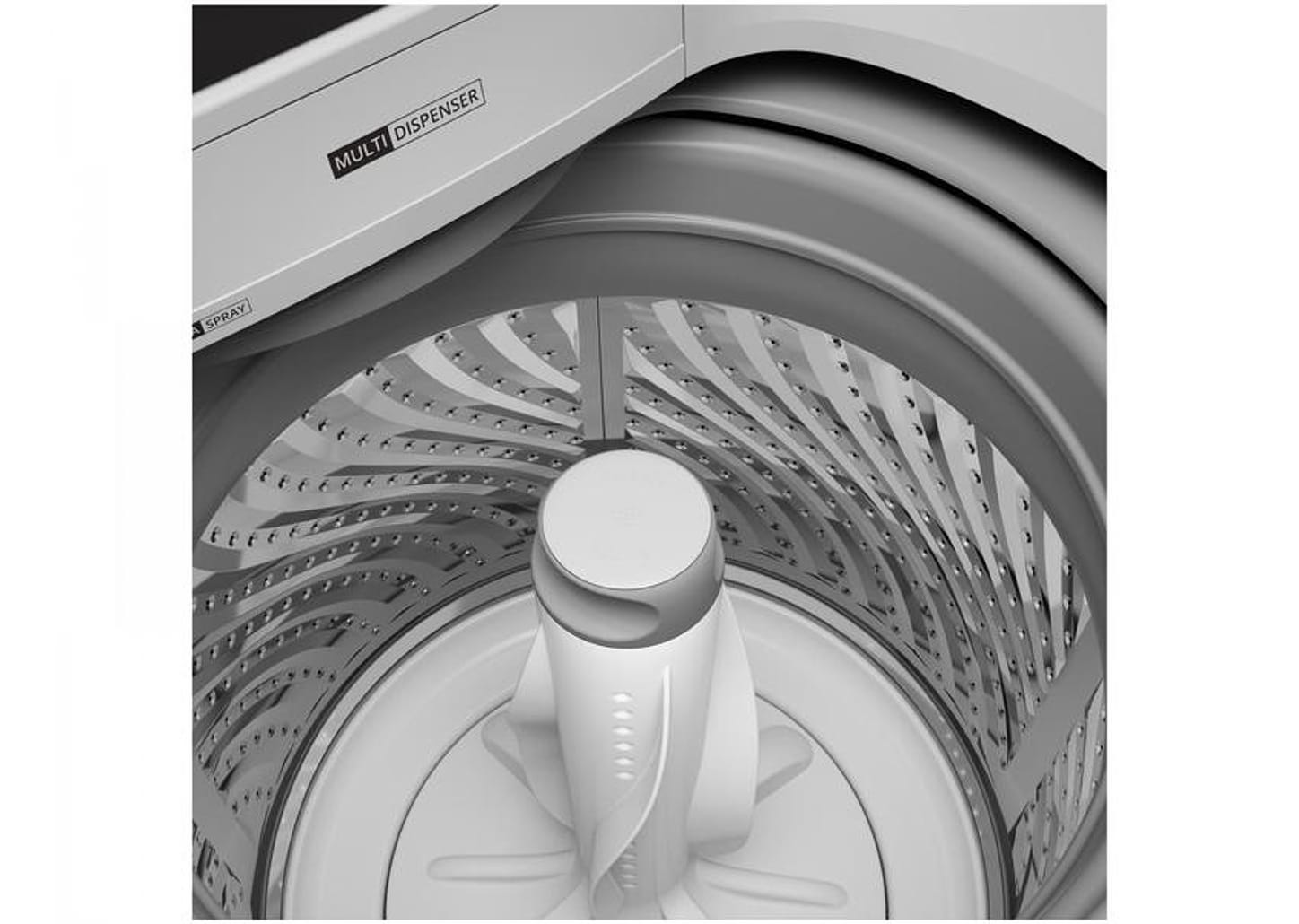 Lavadora de Roupas Brastemp 13kg Cesto Inox 12 Programas de Lavagem Branca BWK13