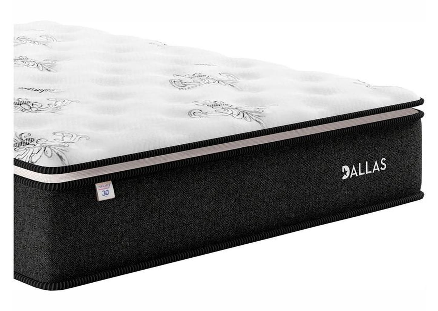 Colchão Queen Plumatex Mola Ensacada 28x158x198cm Dallas