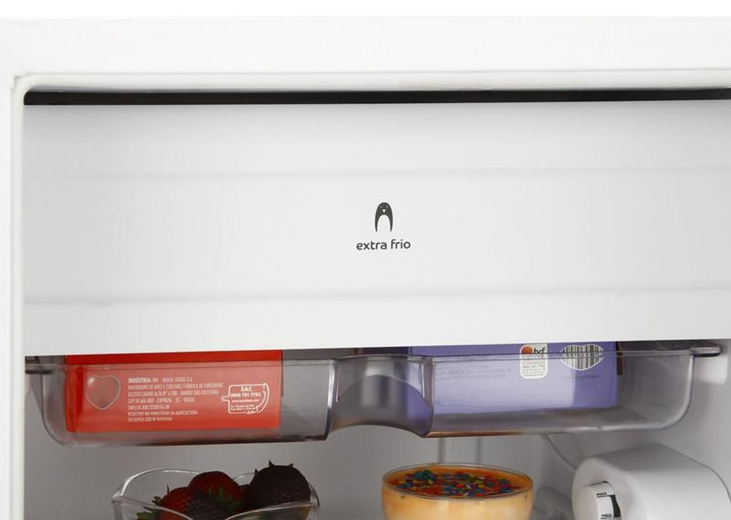 Frigobar Consul 117L Branco com Gaveta CRC12