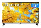Smart TV 43” 4K LED LG 43UQ7500 AI Processor - Wi-Fi Bluetooth HDR Alexa Google Assistente 3 HDMI