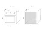Forno de Embutir Elétrico Brastemp 84L - BOC84AR