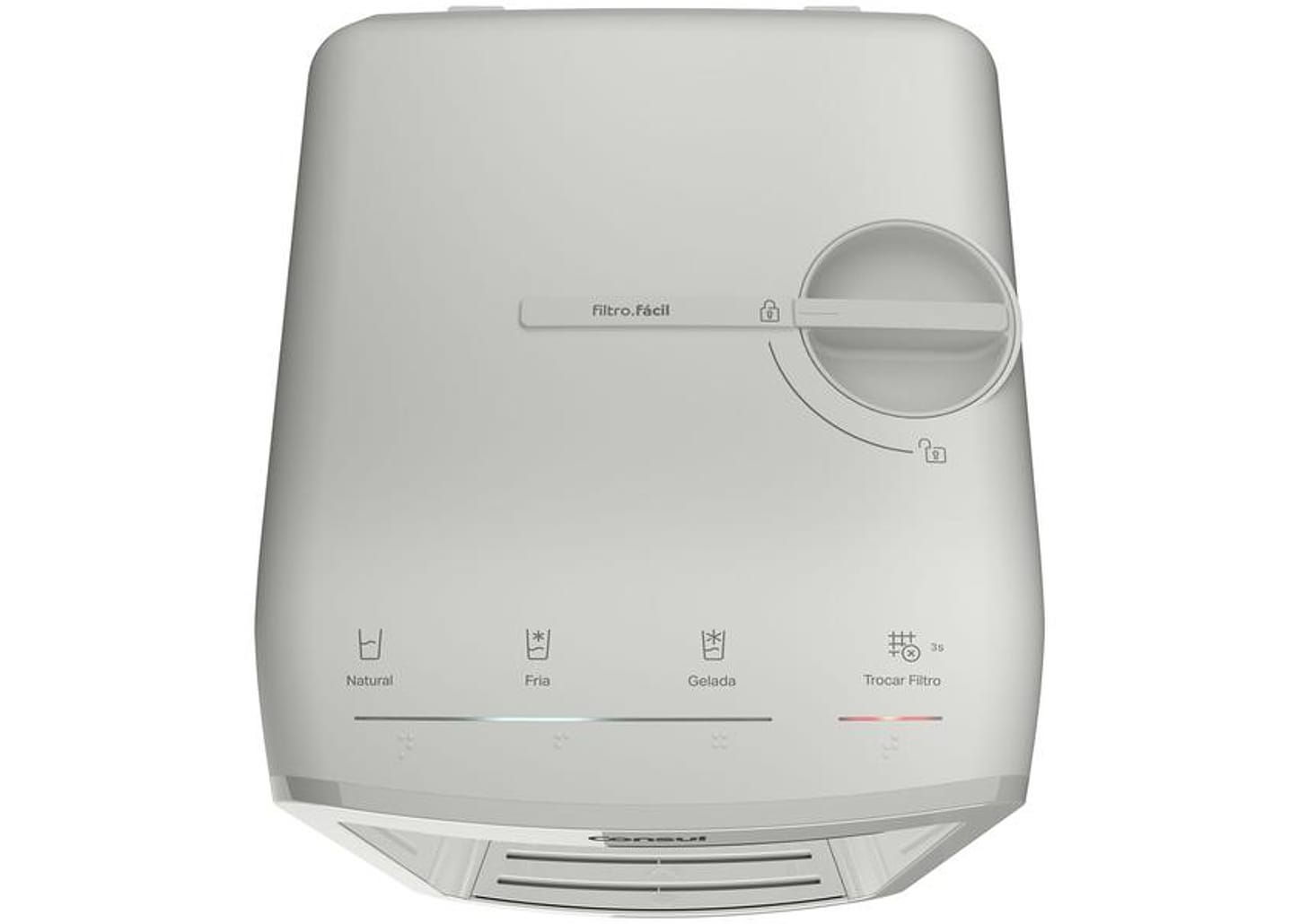 Purificador de Água Consul de Mesa e Parede Branco - CPB33AB Água Gelada e Natural