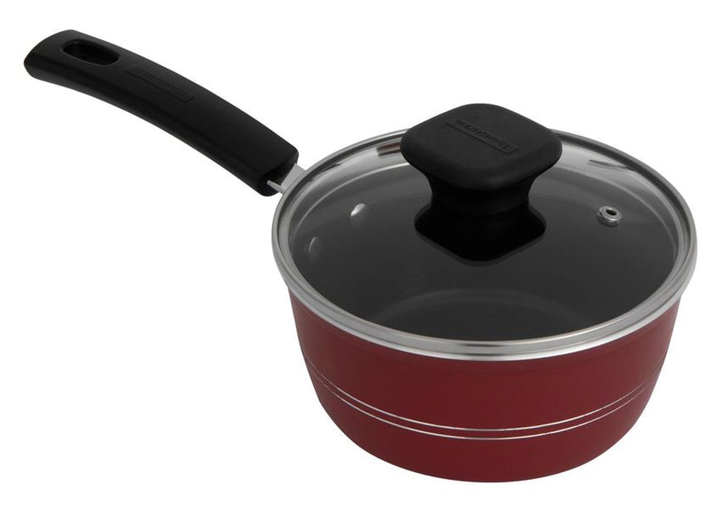 Jogo de Panelas Tramontina Antiaderente de Alumínio Vermelho Queimado 5 Peças Sicília