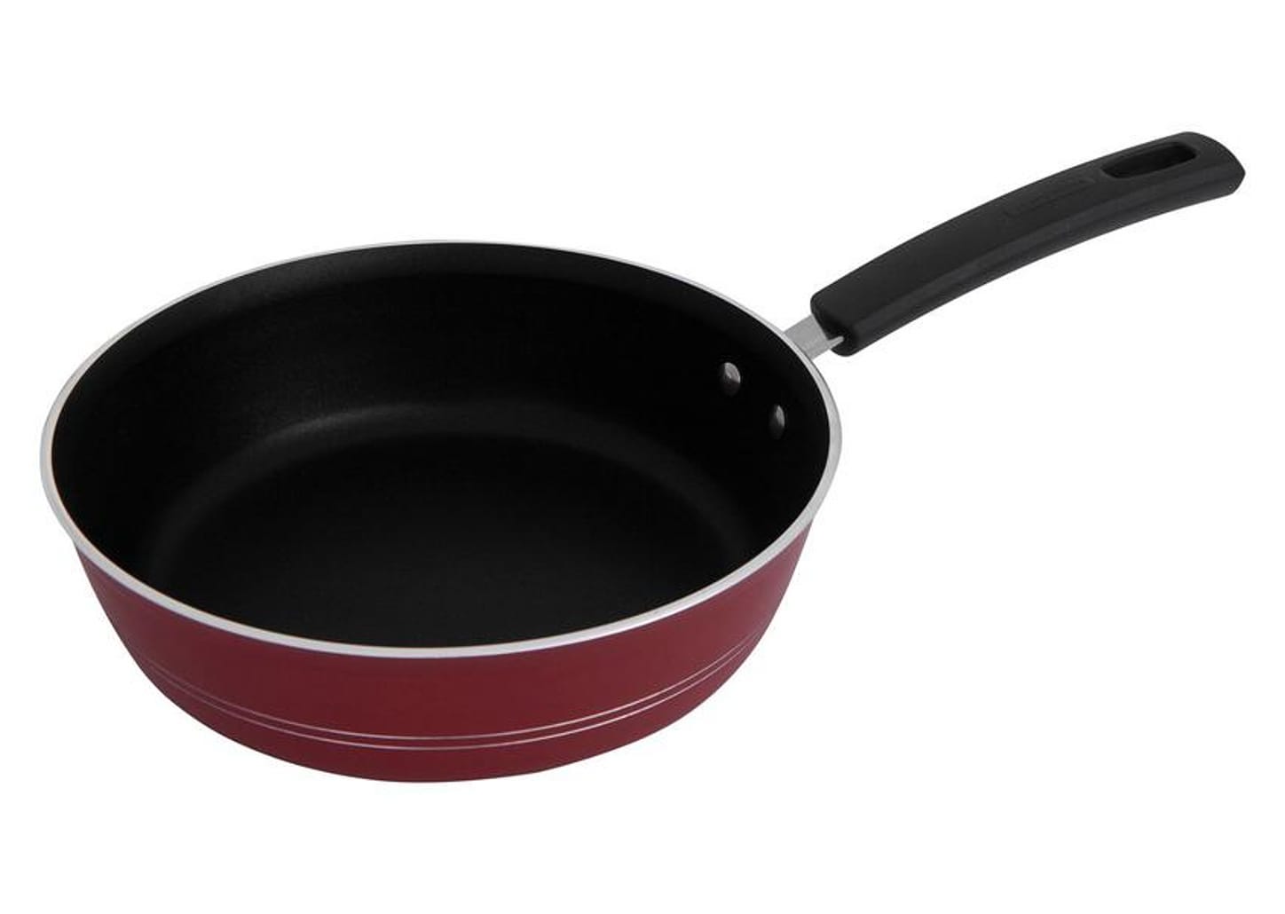 Jogo de Panelas Tramontina Antiaderente de Alumínio Vermelho Queimado 5 Peças Sicília