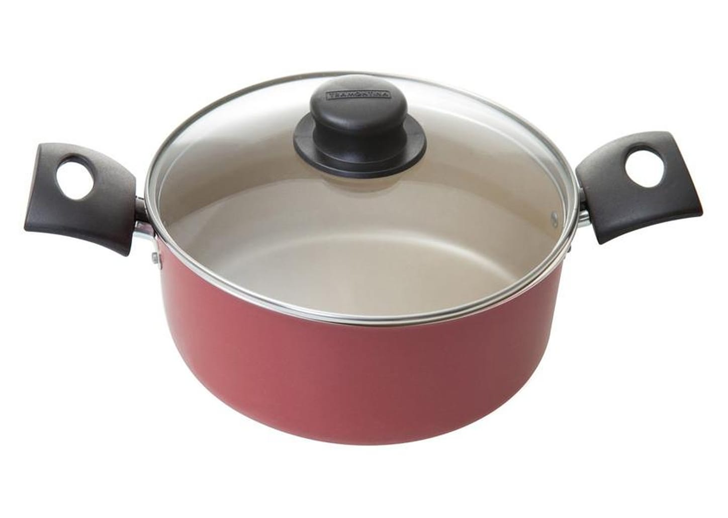 Jogo de Panelas Tramontina Antiaderente de Alumínio Vermelho 8 Peças Turim 20298/719