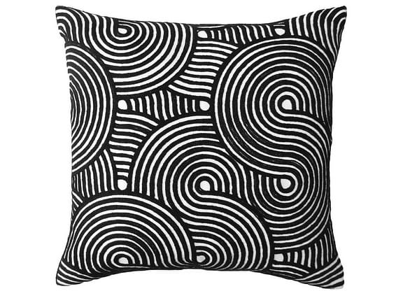 Capa de Almofada Quadrada 45x45cm - Jolitex Ternille Italiana Pompeia Geométrica