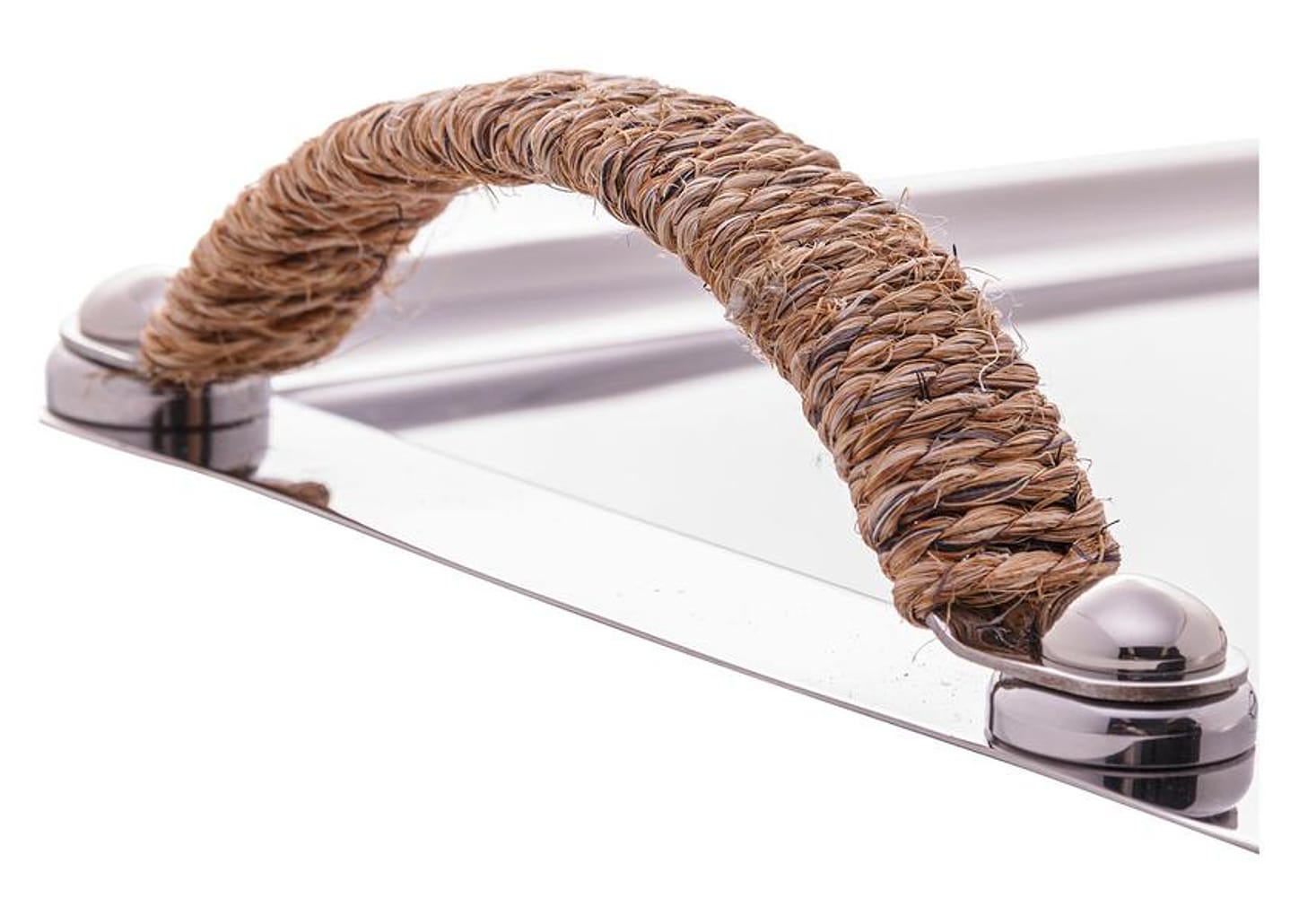 Bandeja Inox para Servir Retangular Wolff Manhattan 27x33cm