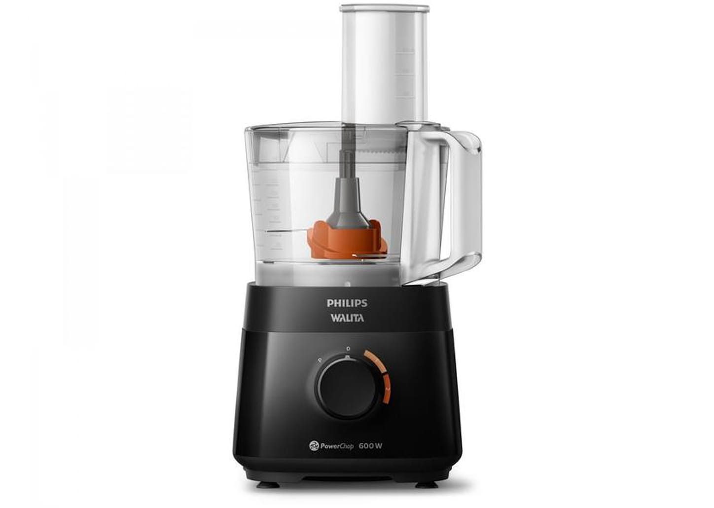 Multiprocessador de Alimentos Philips Walita 600W - Preto PowerChop RI7300 5 Funções