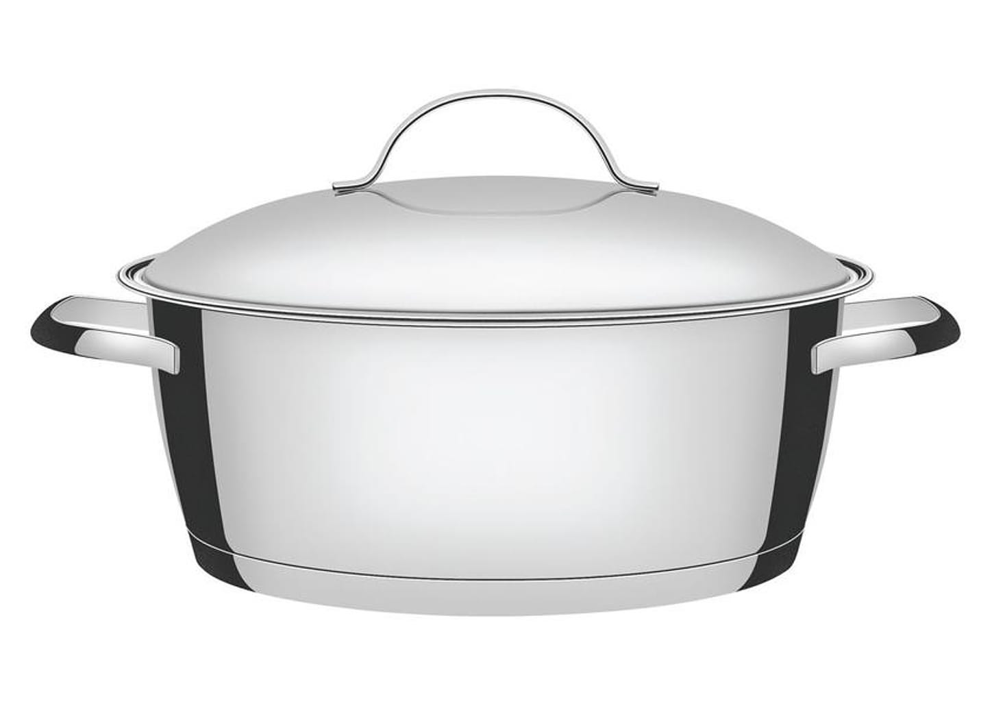 Caçarola Tramontina Inox Fundo Triplo 22cm 3,3L Allegra 62653221