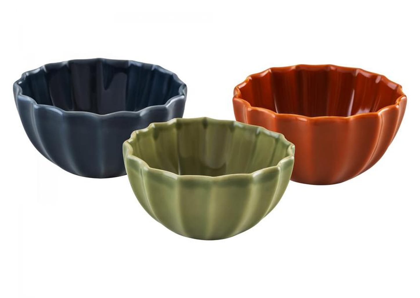 Conjunto de Bowls de Cerâmica Scalla Maiu 420ml 3 Peças