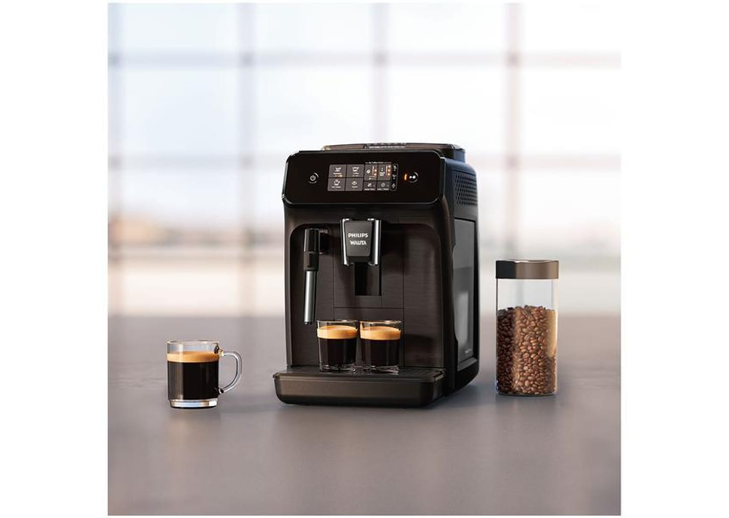 Cafeteira Espresso Philips Walita Series 1200 - EP1220/12 Preta