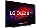 Smart TV Ultra HD 4K OLED IPS 77” LG OLED77CXPSA - Wi-Fi Bluetooth Inteligência Artificial 4 HDMI