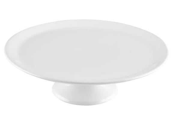 Prato para Bolo de Cerâmica Scalla Redondo Milão Médio 10,5x33,5cm