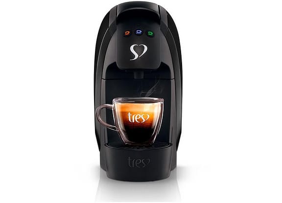 Cafeteira Expresso TRES Luna Preta
