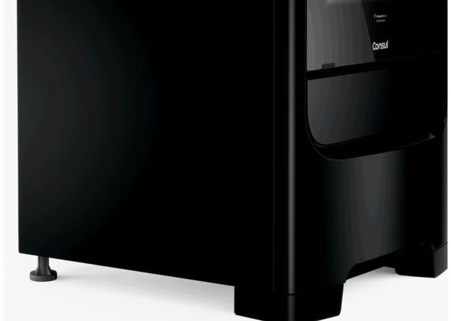 Fogão 4 Bocas Consul Mesa de Vidro Preto - Acendimento Automático CFO4VBE