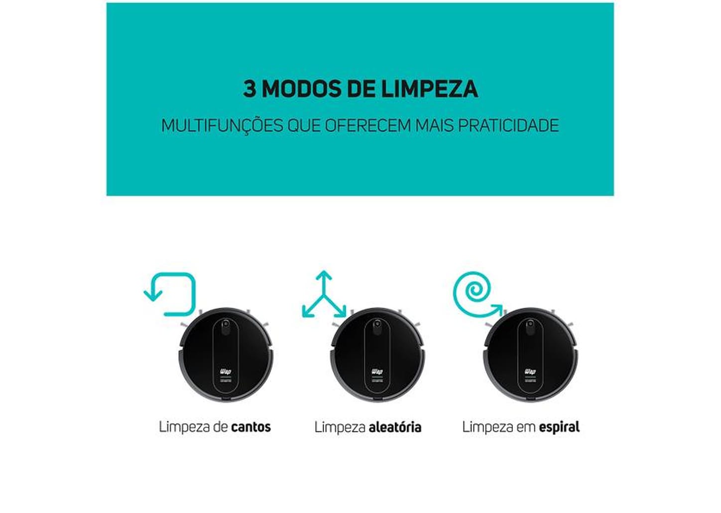 Robô Aspirador WAP W96 30W