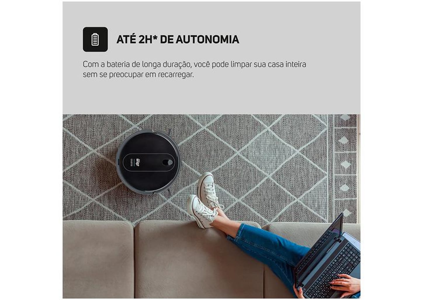 Robô Aspirador WAP W96 30W