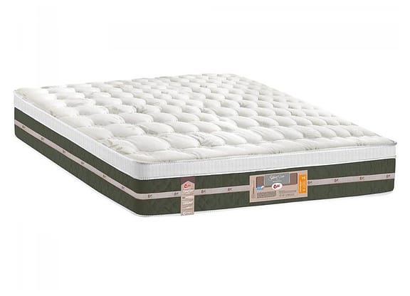 Colchão Queen Size Castor Mola 32cm de Alt. Silver Star