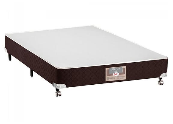 Base Cama Box Casal Castor 27x138x188cm Silver Star