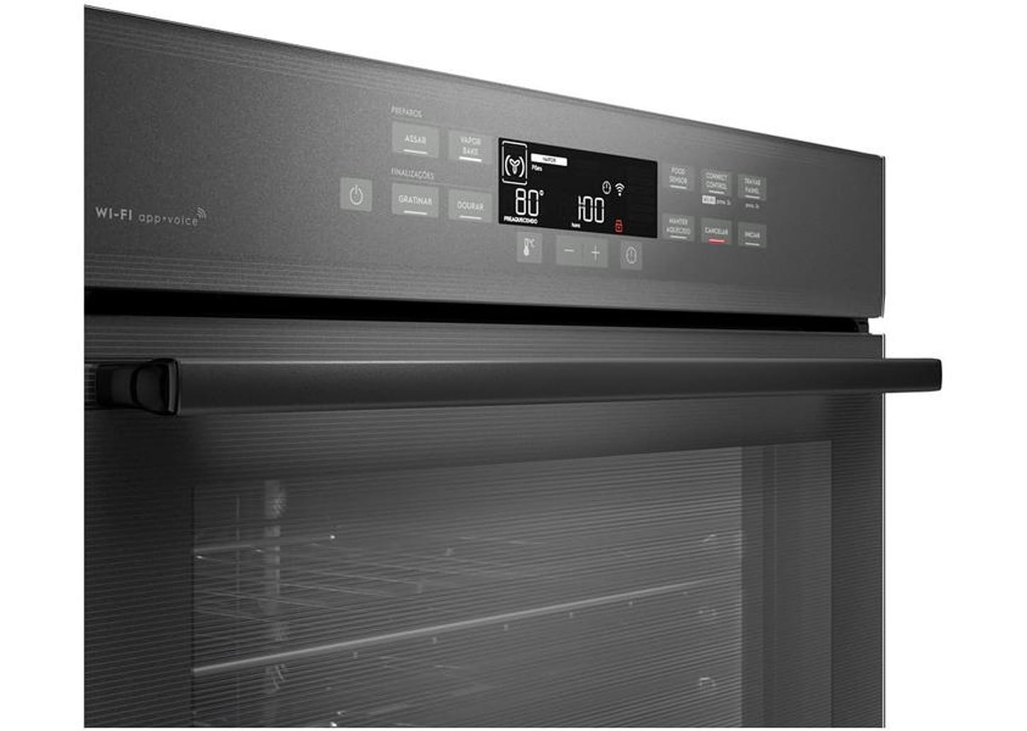 Forno Elétrico de Embutir Electrolux 80L Cinza - OE8EW