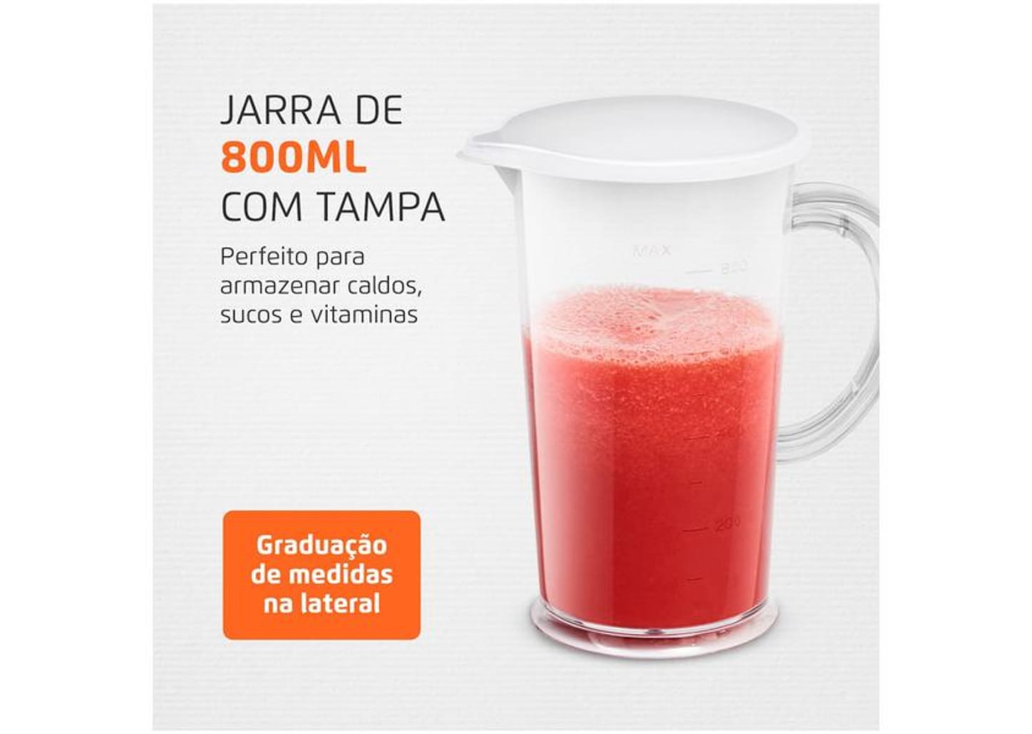 Mixer 2 em 1 Mondial 500W Preto e Prata Power Mixer Premium M-07 2 Velocidades