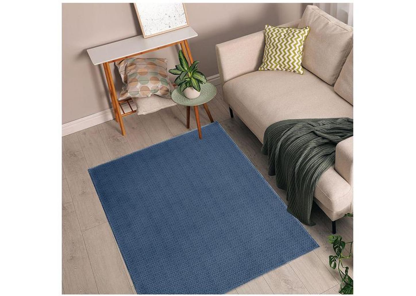 Tapete para Sala Retangular Antiderrapante 140x200cm Cristal Jolitex