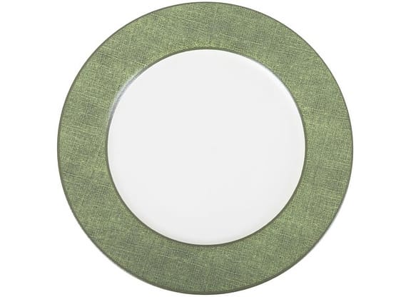 Sousplat Verde 34cm Alleanza Linho