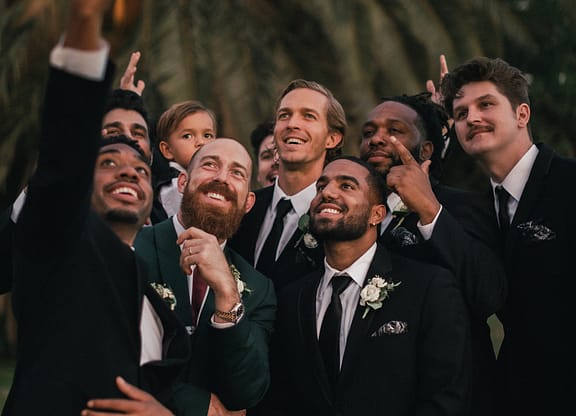 Presentes criativos Tirar foto com o noivo