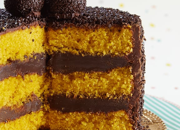 Presentes criativos Bolo de Cenoura Semanal para a Noiva