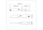 Faca de Legumes e Frutas Tramontina Inox 3" Sublime