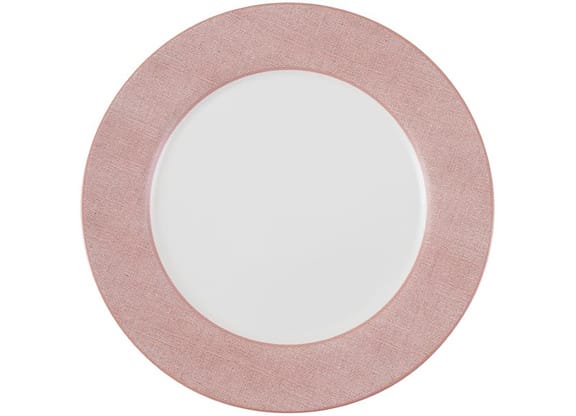 Sousplat Rosa 34cm Alleanza Linho